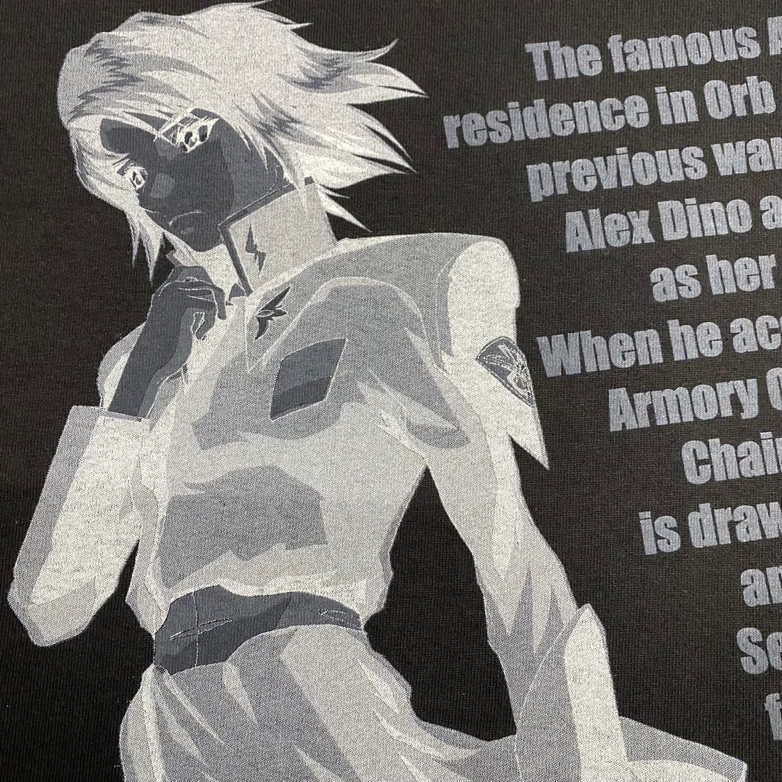 데스티니 건담 00s 빈티지 애니메이션 티셔츠 상품이미지8