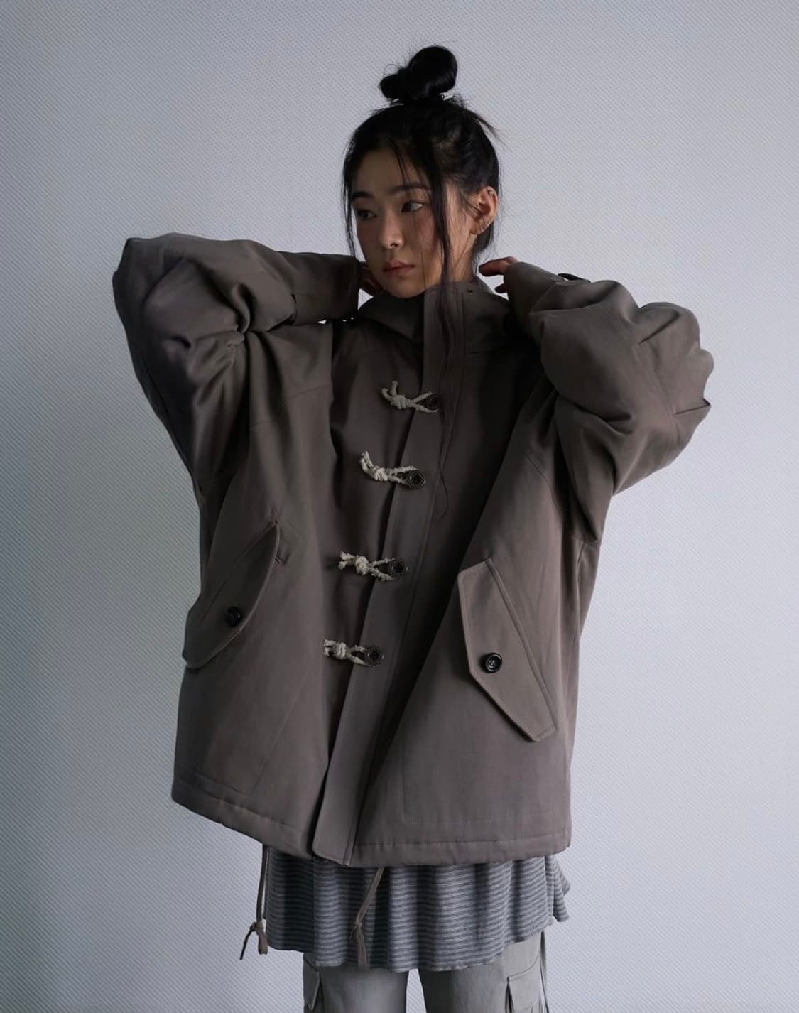 SNUG MILITARY HOODIE JACKET 상품이미지2