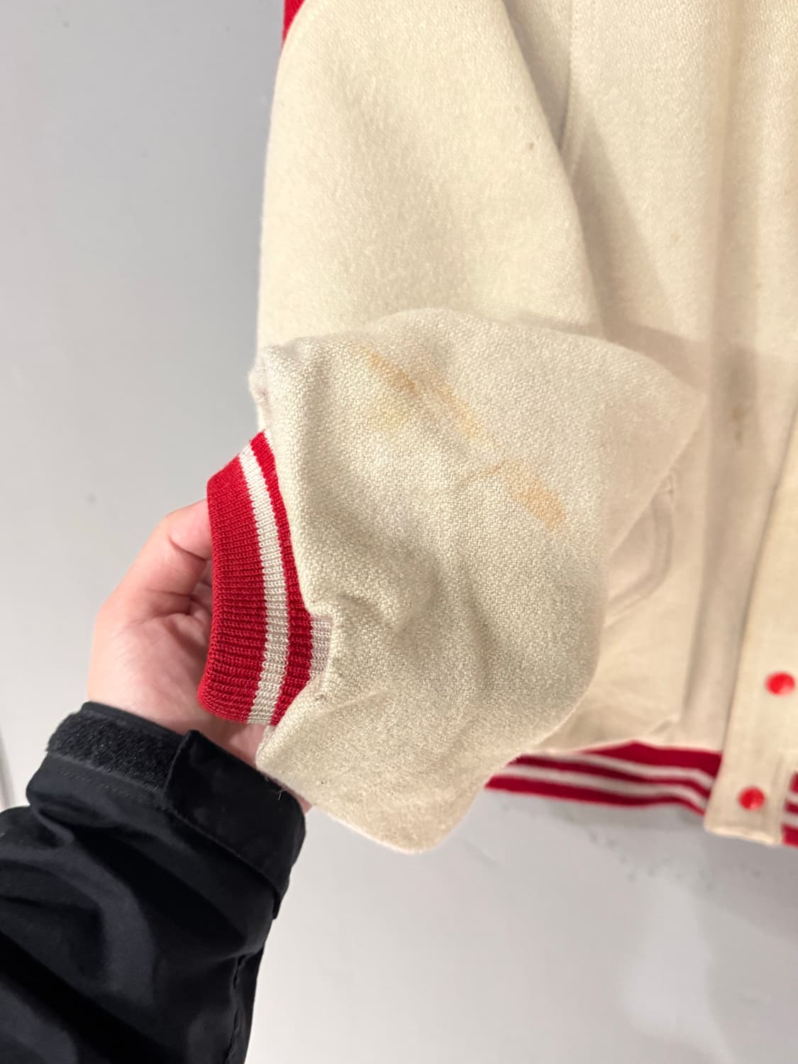 80s 아이스하키 빅토리 울 바시티자켓  상품이미지6