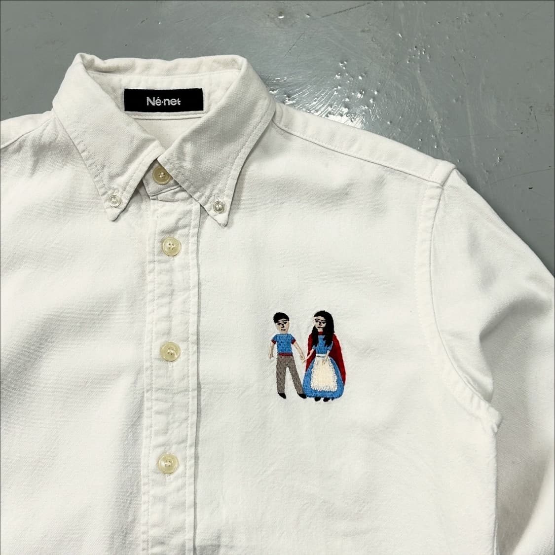 네넷 화이트 셔츠  상품이미지1
