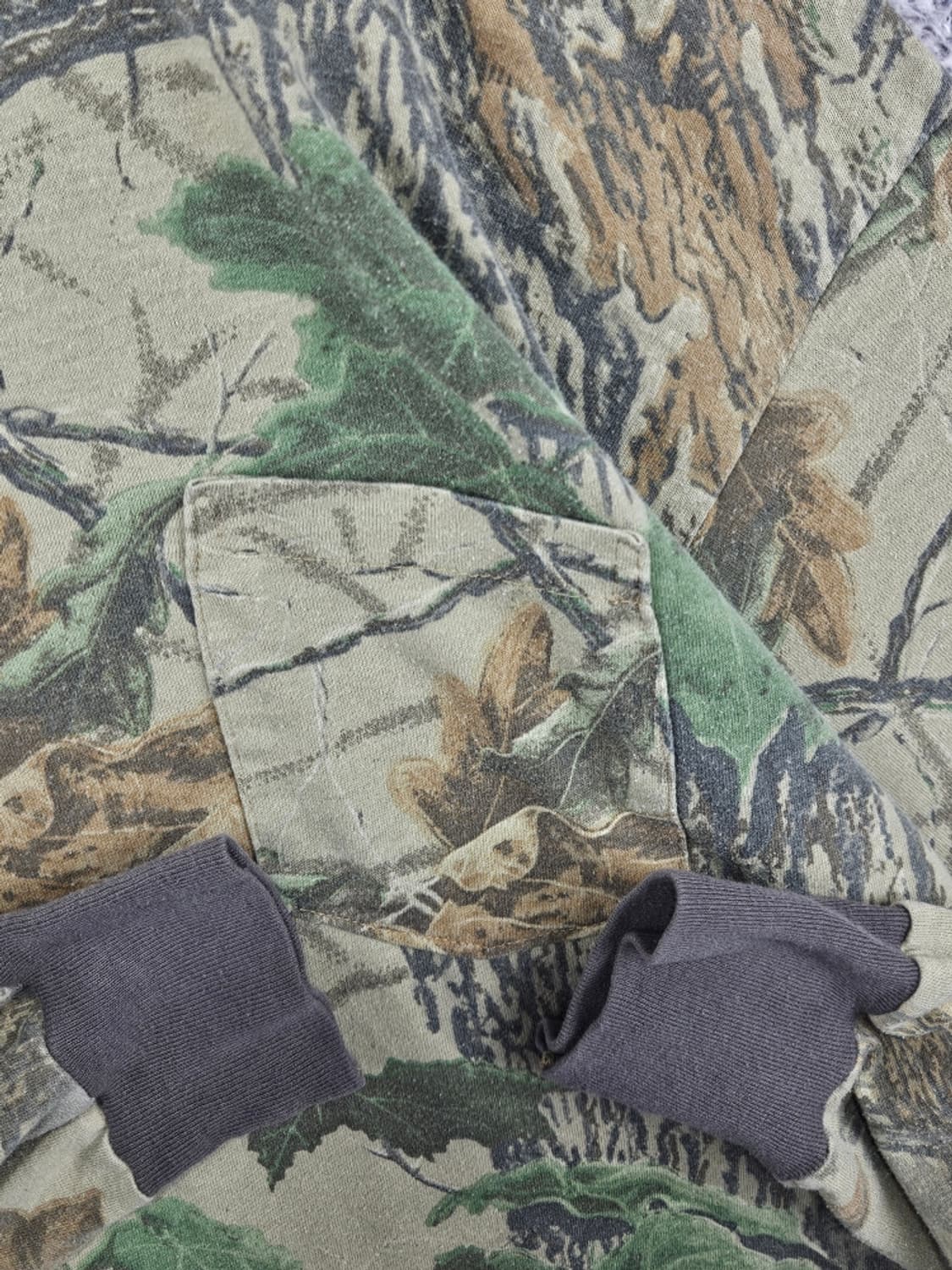 빈티지 리얼트리 싱글스티치 롱슬리브 긴팔티셔츠 (XL추정) / 11758 상품이미지6