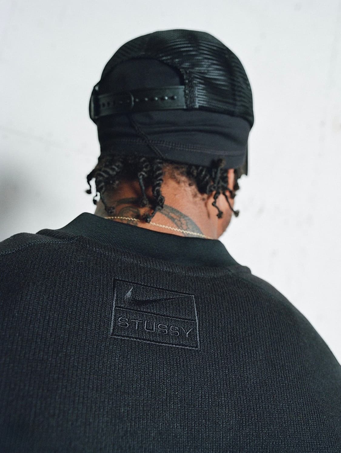 xl) 스투시 나이키 플리스 써멀 블랙 상품이미지1