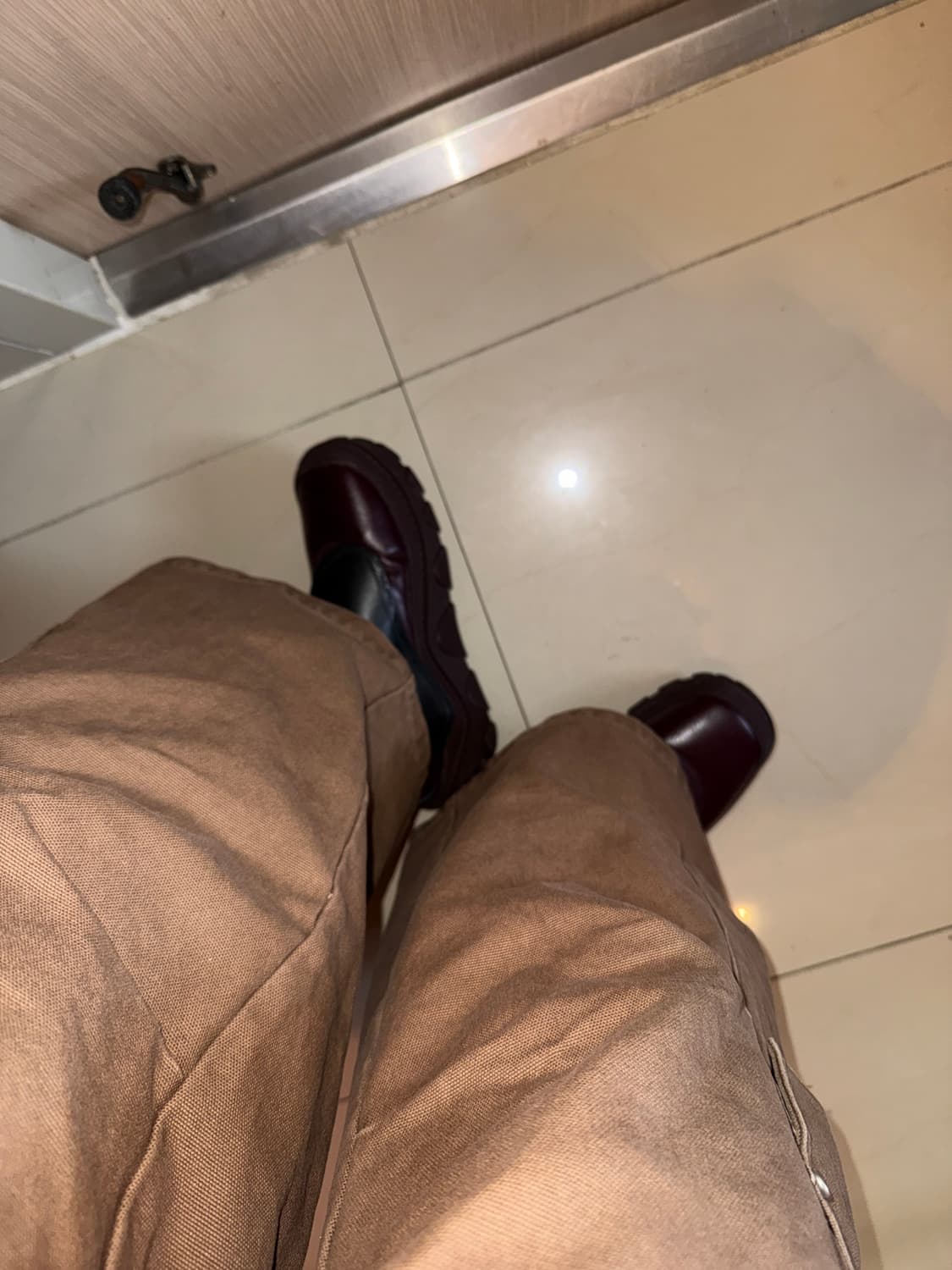 [43] 키코 코스카디노브 톤킨 부츠 버건디 상품이미지1