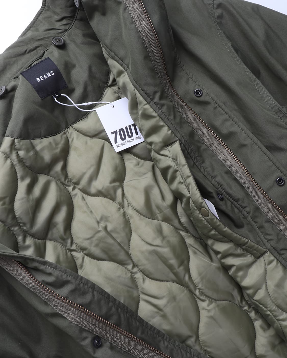 빔즈 BEAMS Insulation M-65 Type Mods Coat 상품이미지9