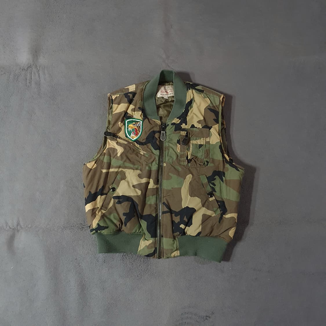 OLD CROW 올드크로우 우드랜드 베스트 조끼 L 상품이미지1