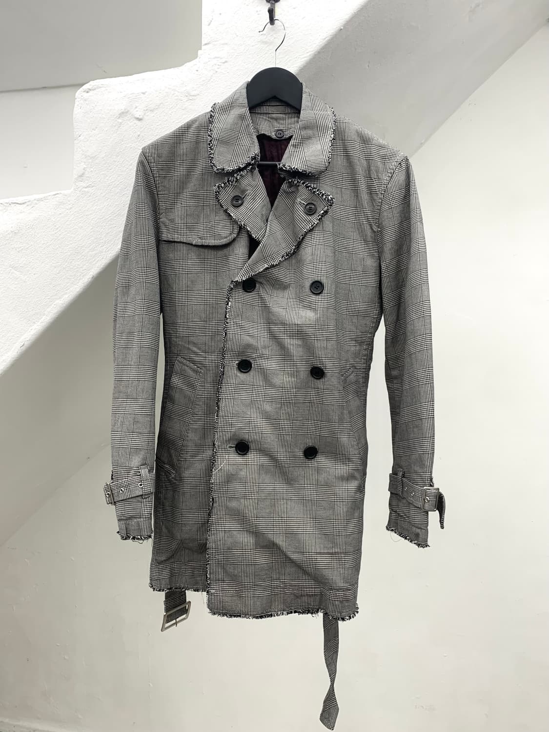 PPFM grunge mood check pattern coat  상품이미지4