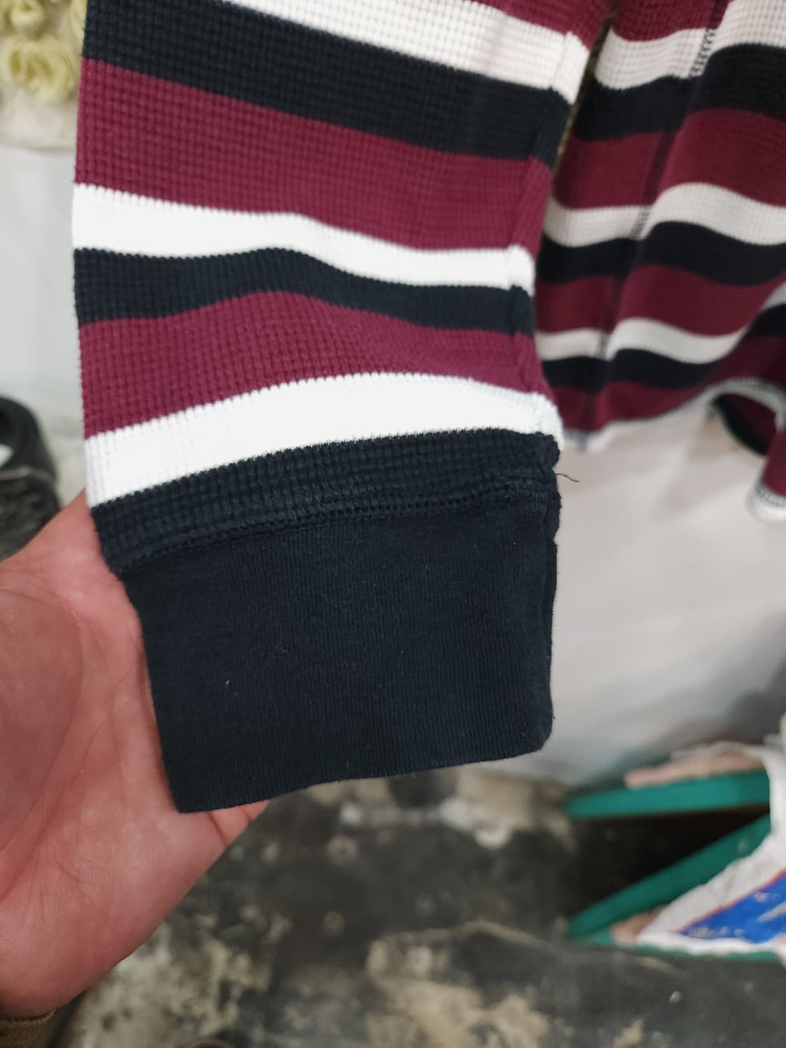 폴로 랄프로렌 스트라이프 와플 롱슬리브

 상품이미지5