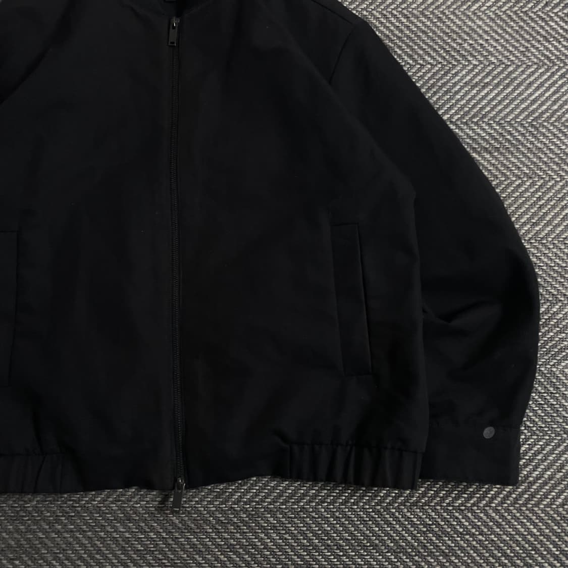 스파오 미니멀 모던 블루종 투웨이 집업 자켓y 3943 상품이미지3