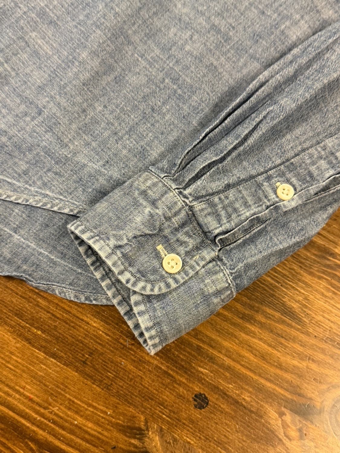 폴로 랄프로렌 샴브레이 버튼다운 셔츠 100 상품이미지10