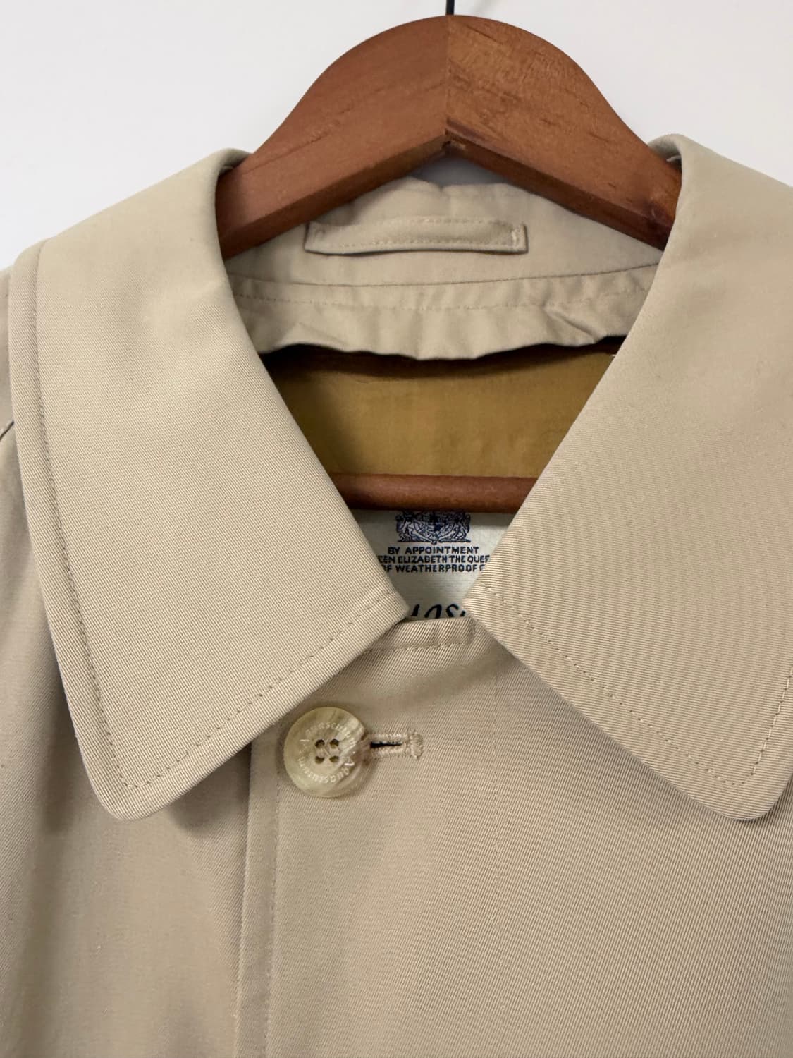 아쿠아스큐텀 Aquascutum 영국제 발마칸 코트  상품이미지3