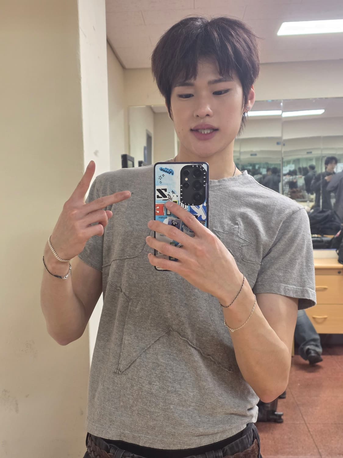 [L] 기마이구아스 gimaguas 스타 티셔츠 새상품 상품이미지1