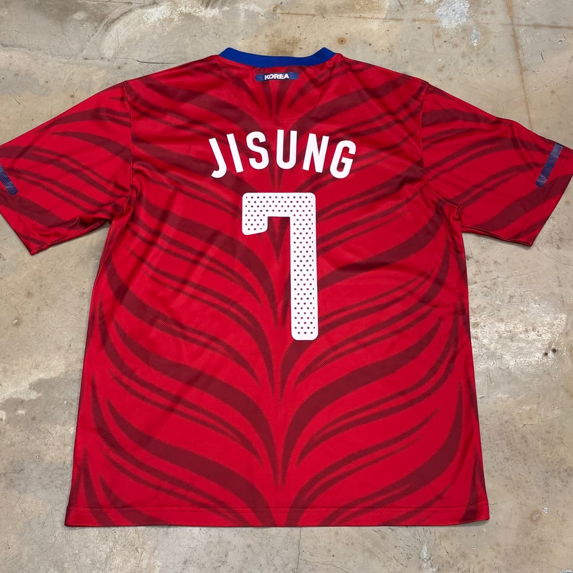🫶🏻 나이키 2010 남아공월드컵 한국국대 No.7 박지성 유니폼   상품이미지1
