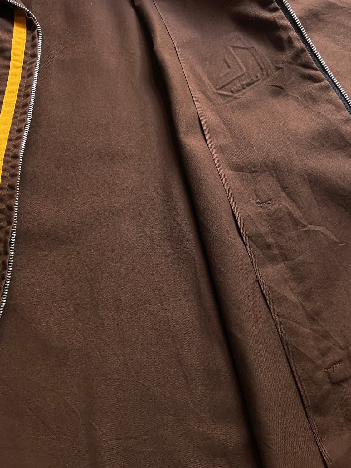 [XL]90's USA 빈티지 LAWSON 다크브라운 워크 자켓 상품이미지7