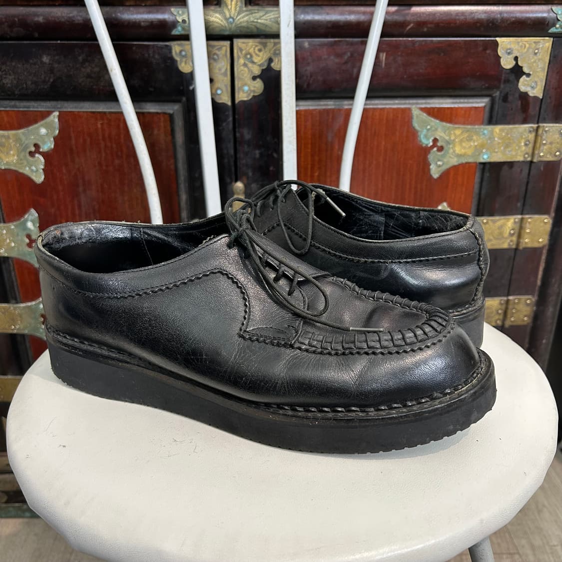 요지 야마모토 Ys for men 레더 더비 슈즈 상품이미지2