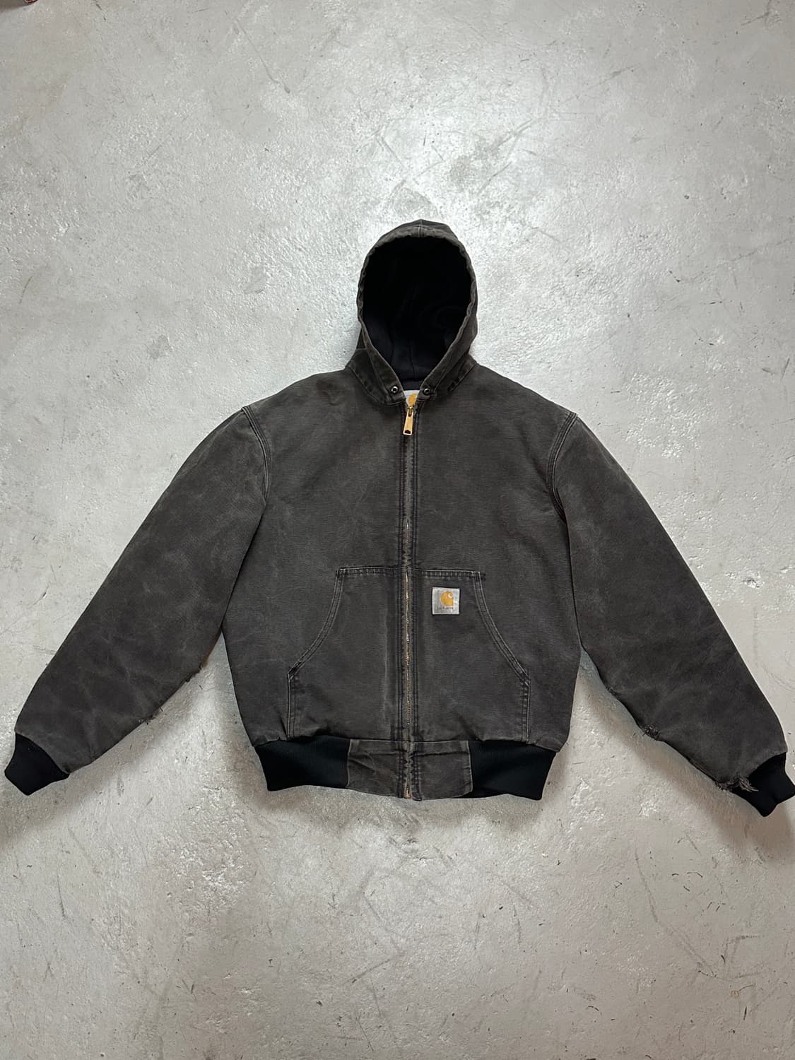 90's OG USA Made 칼하트 액티브 자켓 칼하트 BLK 상품이미지1