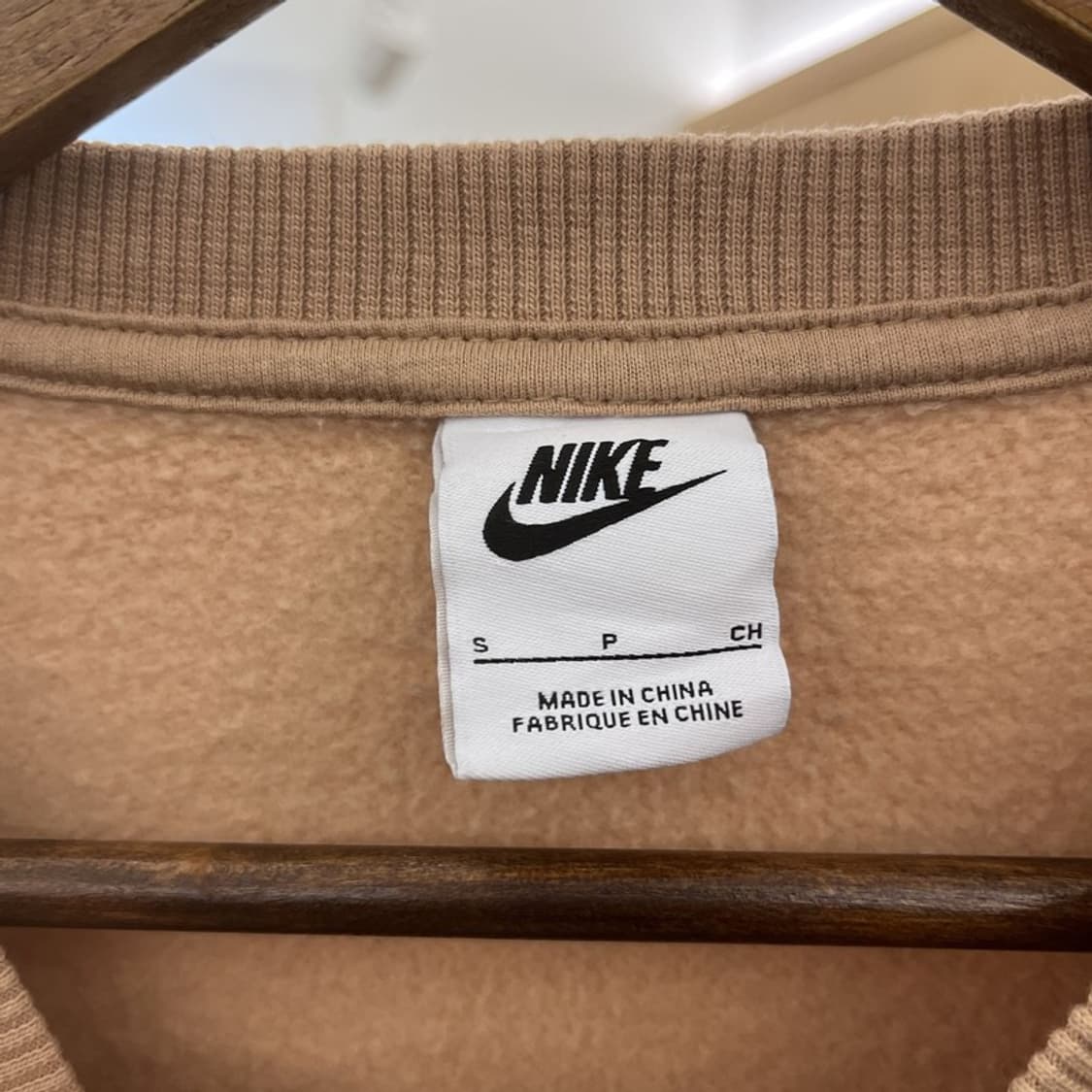 나이키 올드스쿨 레트로 센터로고 세미크롭 맨투맨 S C10479 상품이미지5