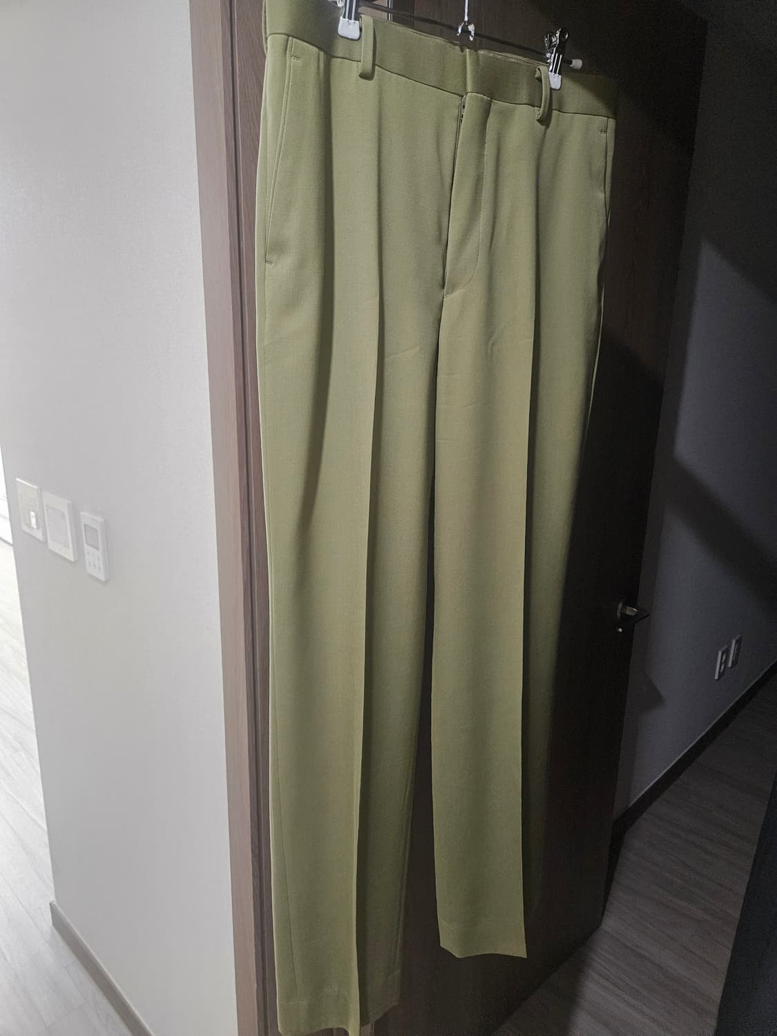 오라리 울맥스 개버딘 슬랙스 상품이미지1