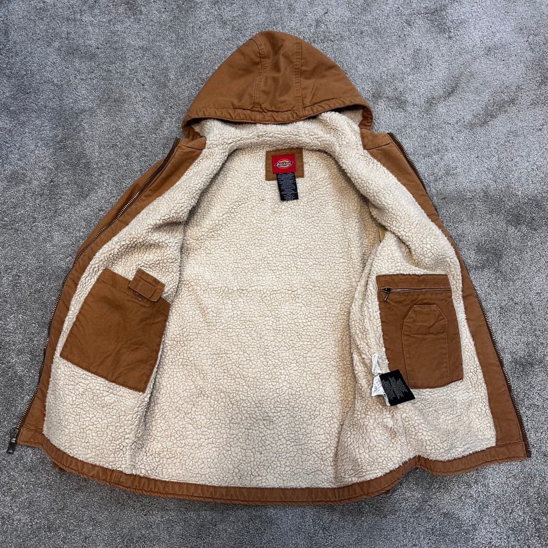 디키즈 엑티브 카멜 쉐르파 후드자켓L 상품이미지6