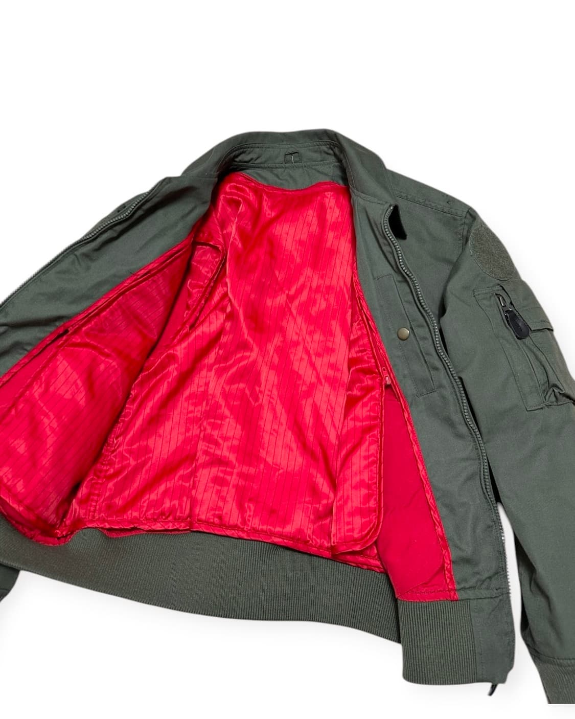 군용 공군 카키 항공점퍼 ma1 상품이미지5