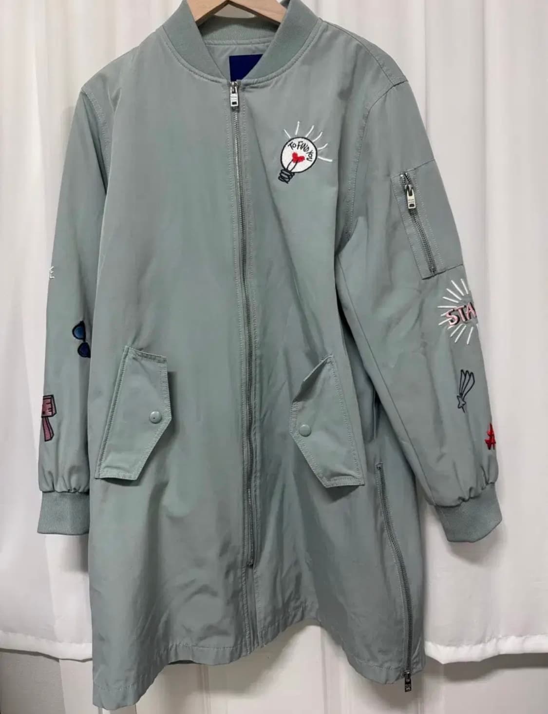 FRANK STONE 프랭크스톤 민트 집업 상품이미지3