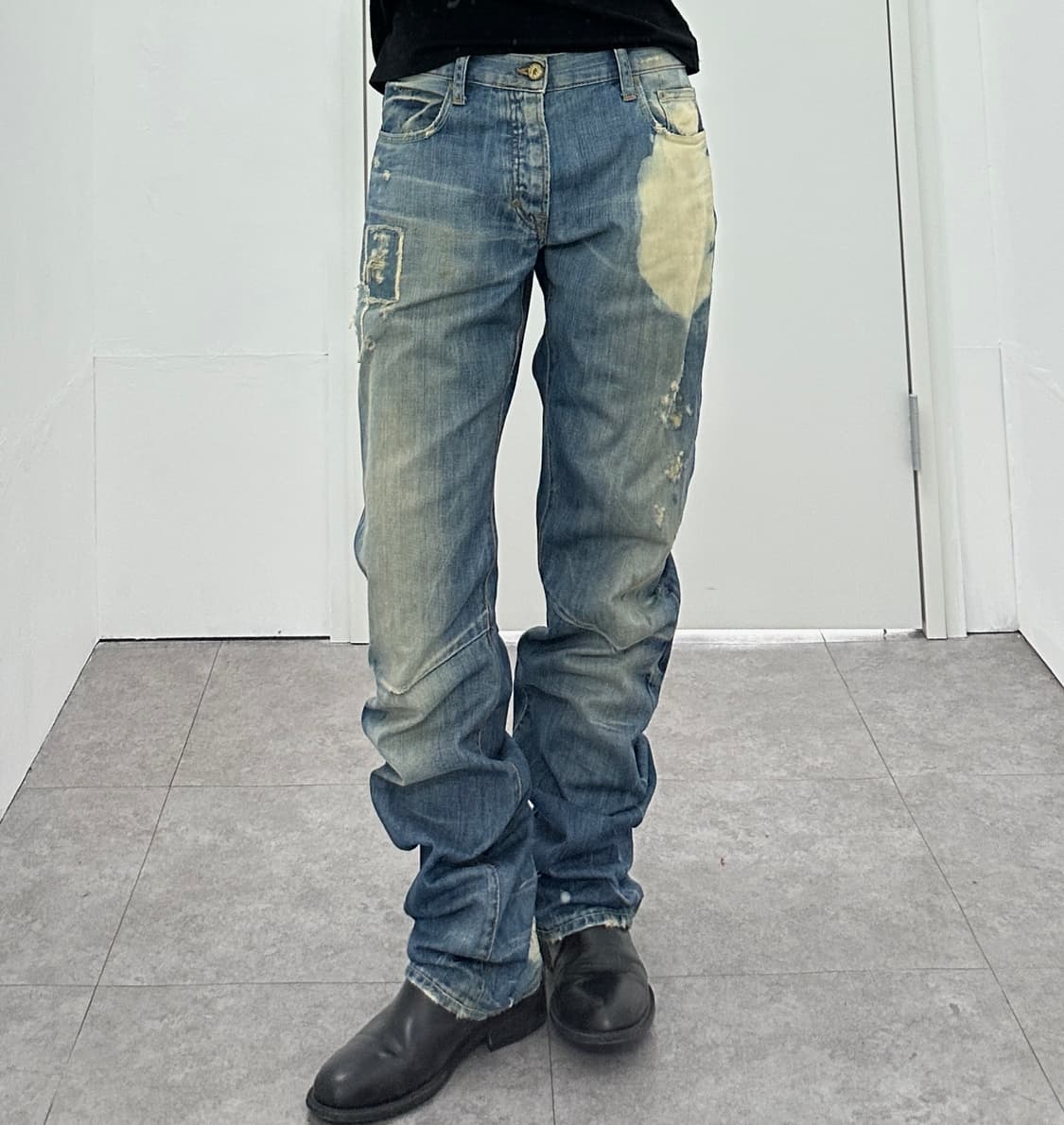 Prps washing detail grunge denim pants 상품이미지2