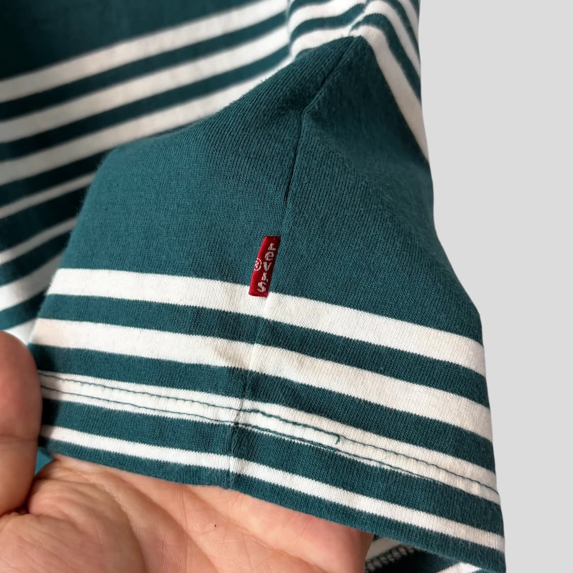 (S)Levis 리바이스 스트라이프 포켓 반팔티셔츠 상품이미지5
