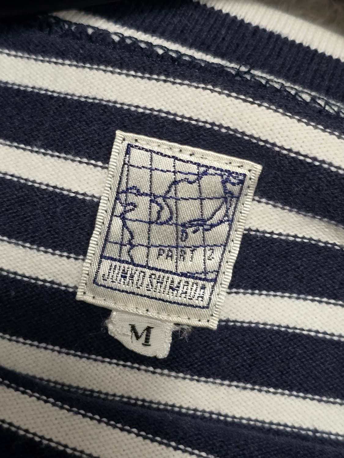 Junko Shimada 준코 시마다 스트라이프 롱슬리브 M 상품이미지4