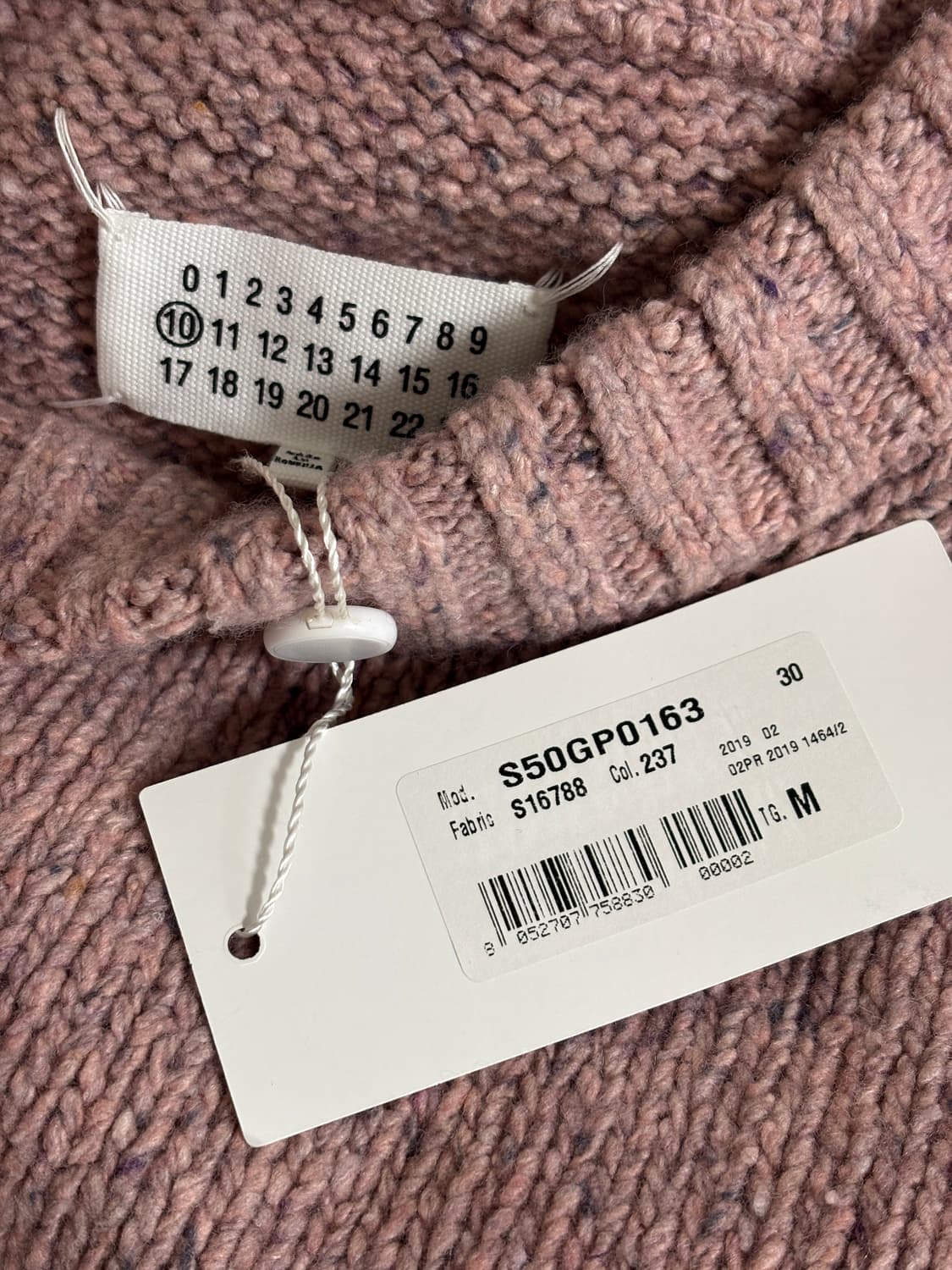 [M] 메종 마르지엘라 오버사이즈 울 니트 상품이미지3