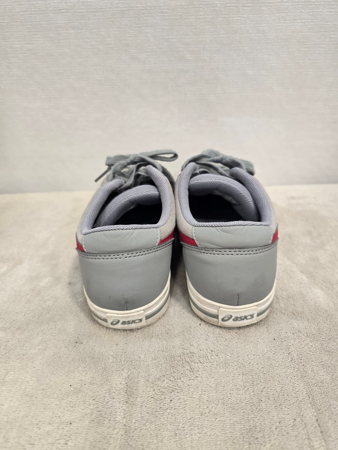 아식스 회색 핑크 운동화 스니커즈 240 상품이미지4