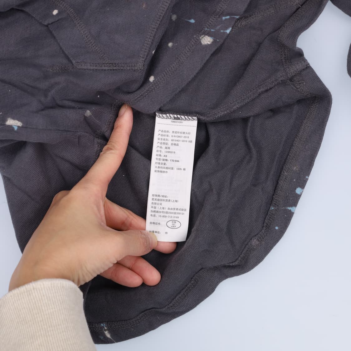 [XS] 아베크롬비 여성 빈티지 후드티 0115H1 상품이미지4