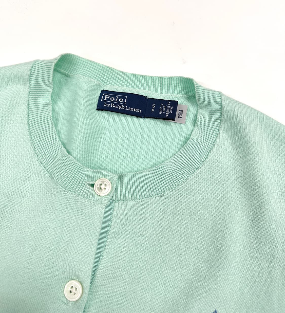 신판)polo  폴로 파스텔민트 가디건 상품이미지5