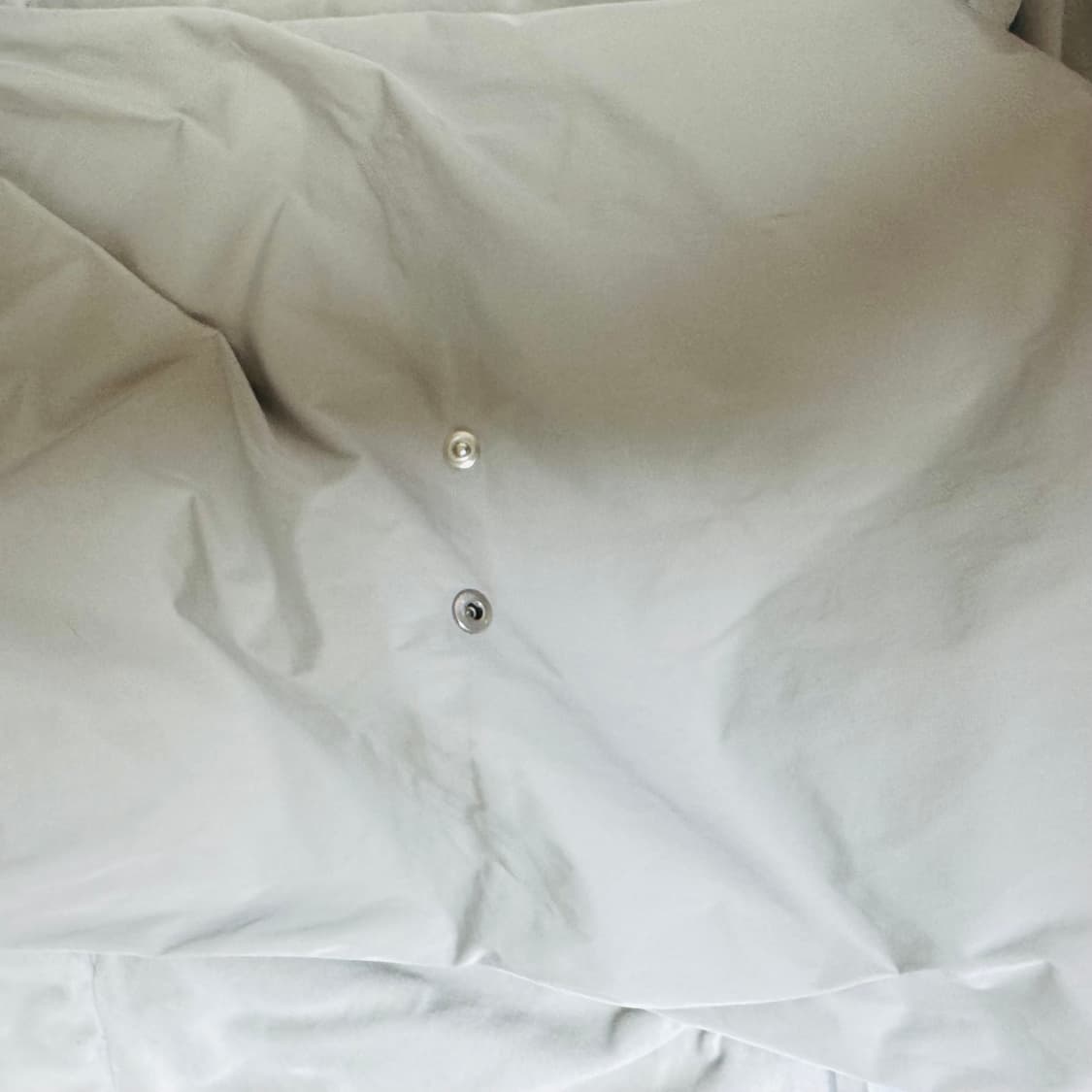 해칭룸 볼륨 와이드 팬츠 라이트그레이 상품이미지6
