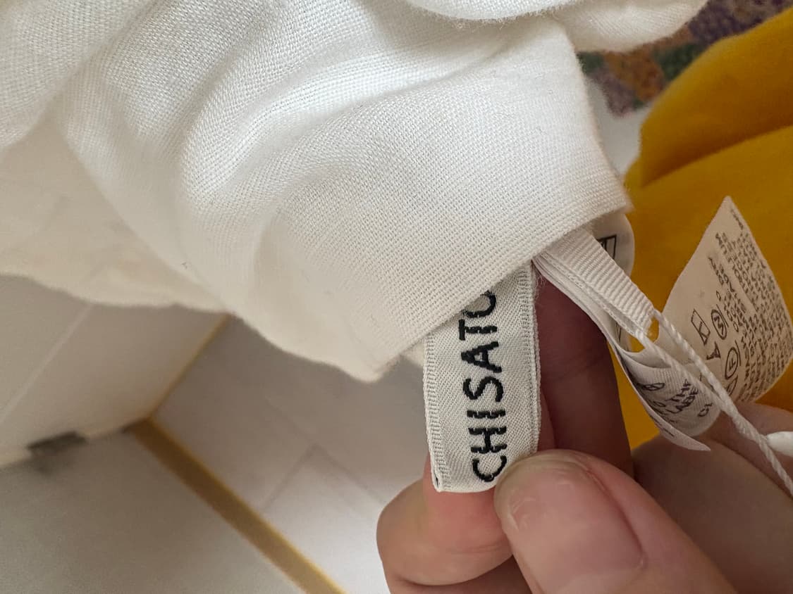 TSUMORI CHISATO 정품 면 100% 롱 원피스 (아이보리) 상품이미지6