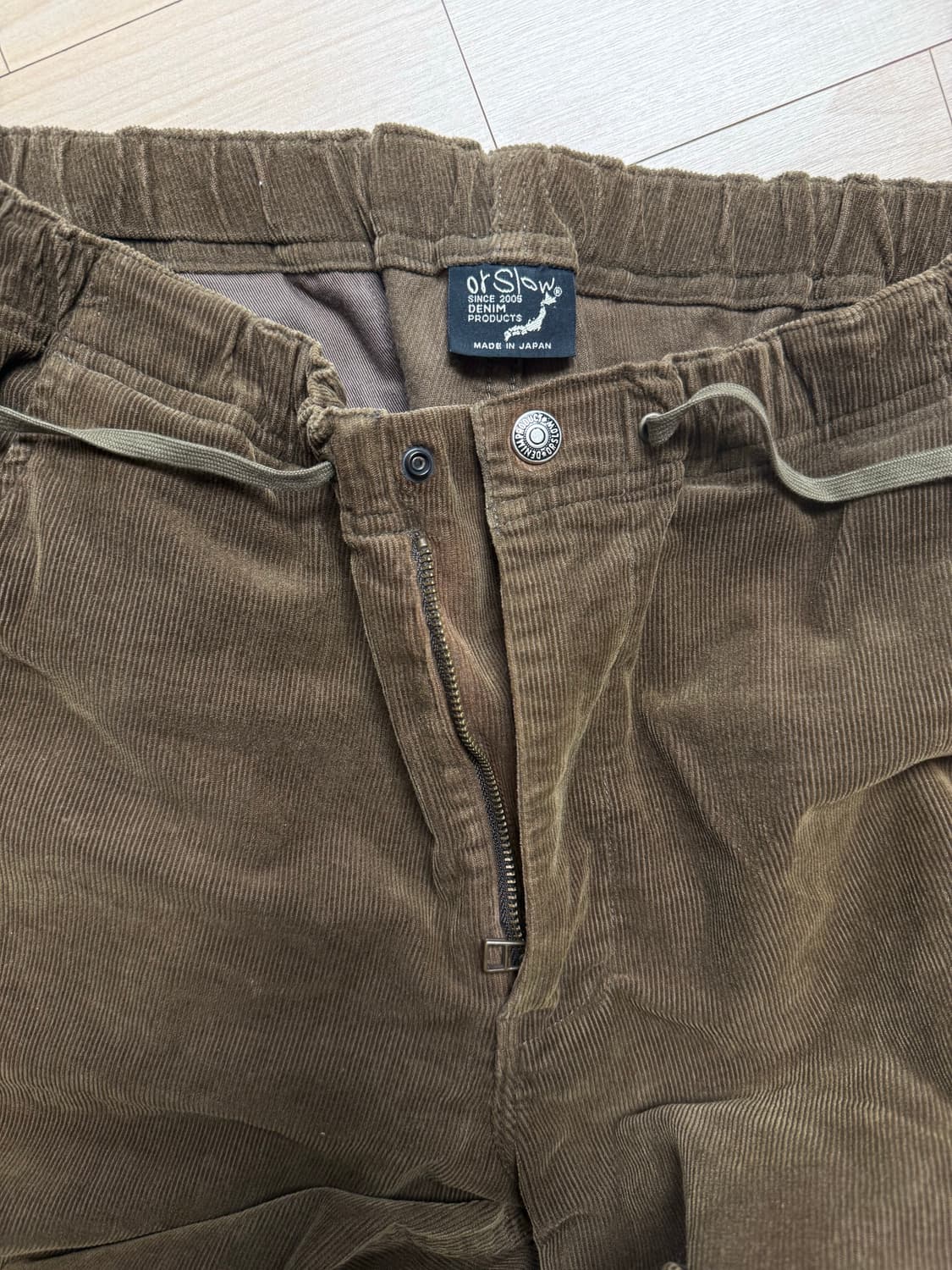 Orslow 뉴요커 팬츠 코듀로이 2 상품이미지2