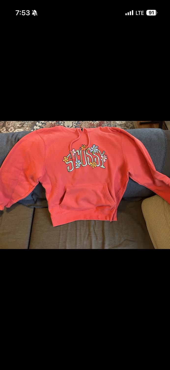 스투시 플라워 후디 삽니다 상품이미지1