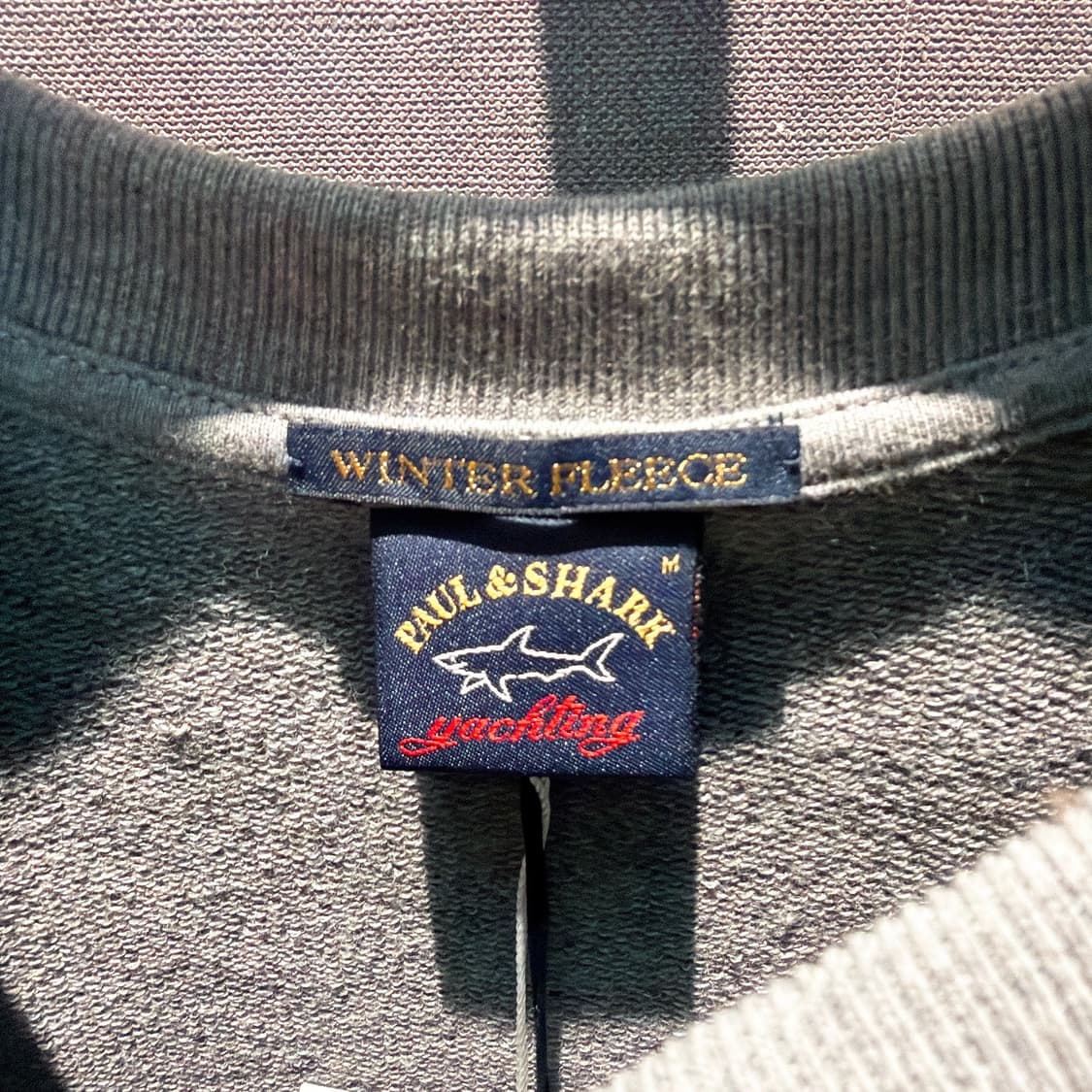 (정품/새상품) 폴앤샤크 그레이 로고 맨투맨 상품이미지3