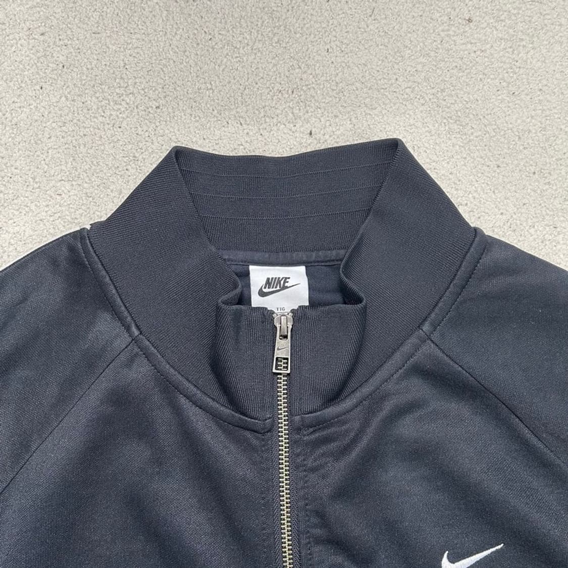 나이키 어센틱 트랙 자켓 블랙-화이트 XXL 상품이미지4