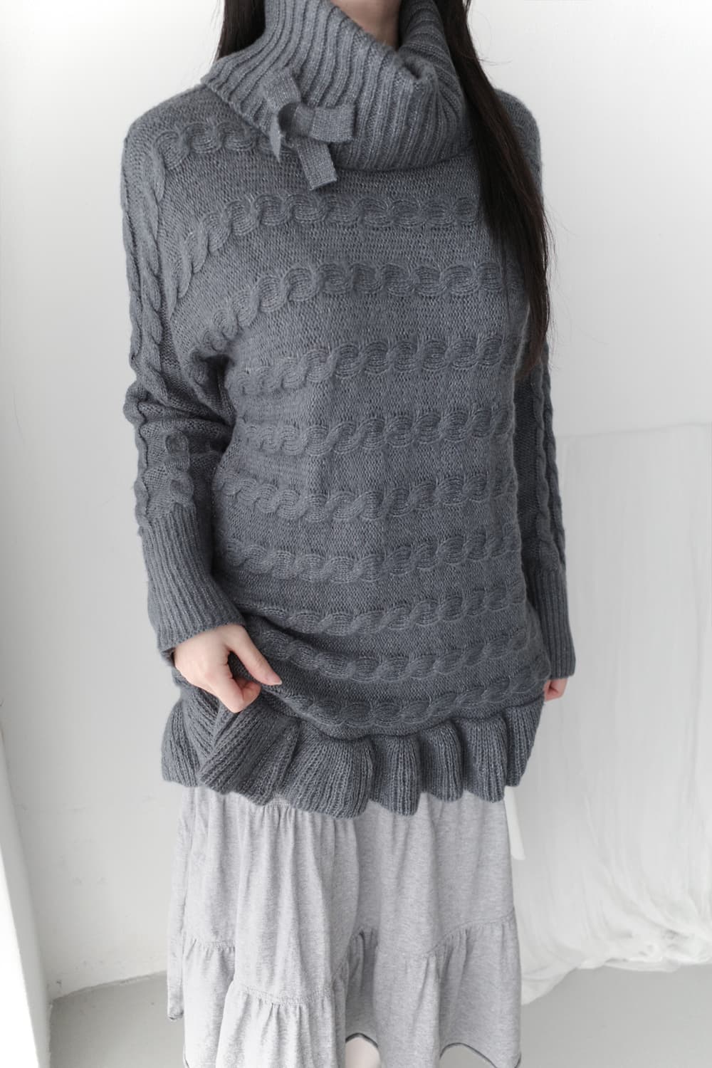 ribbon frill knit 상품이미지7