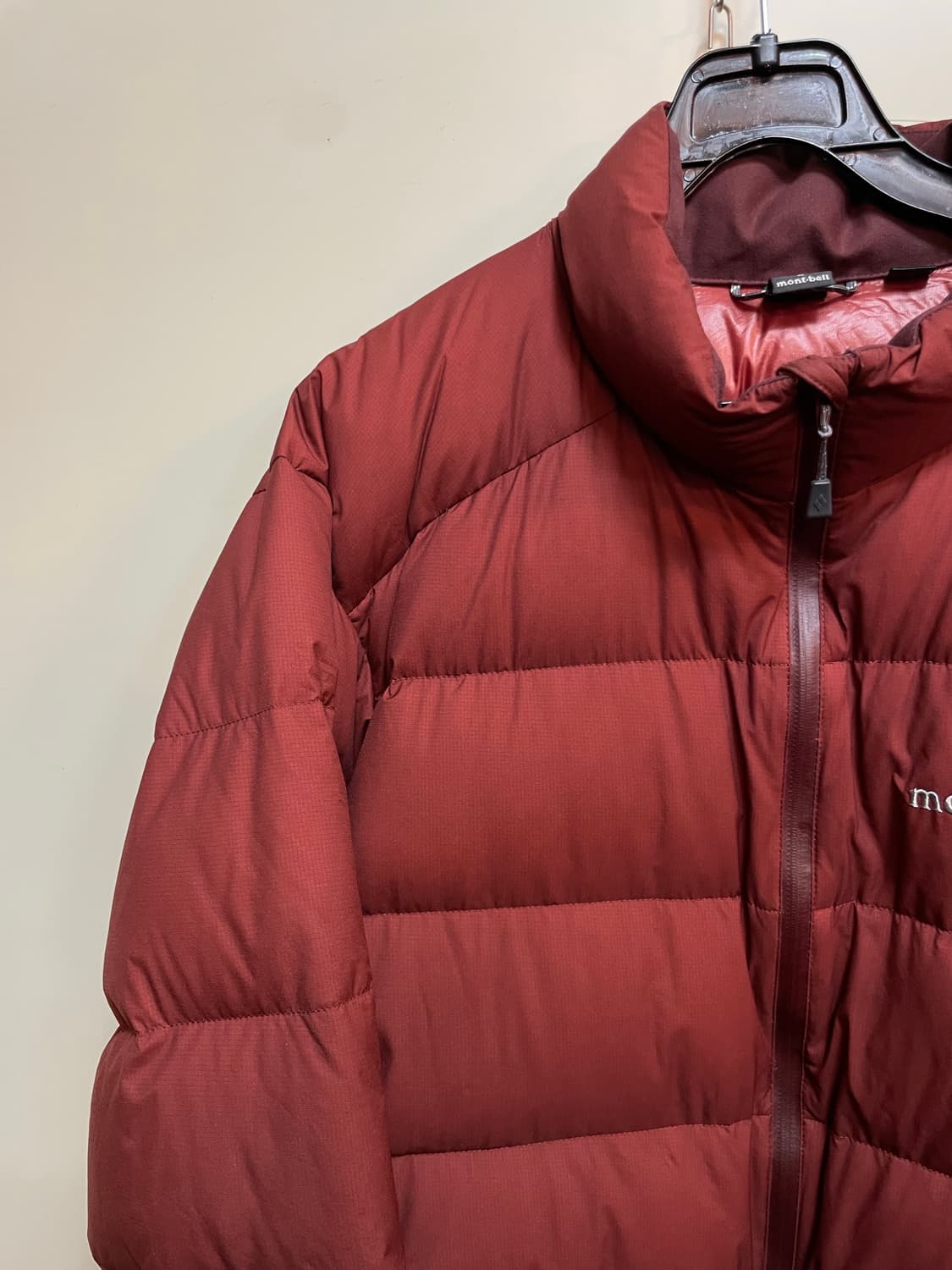 몽벨 퍼마프로스트 라이트 다운 자켓 버건디 L 상품이미지4