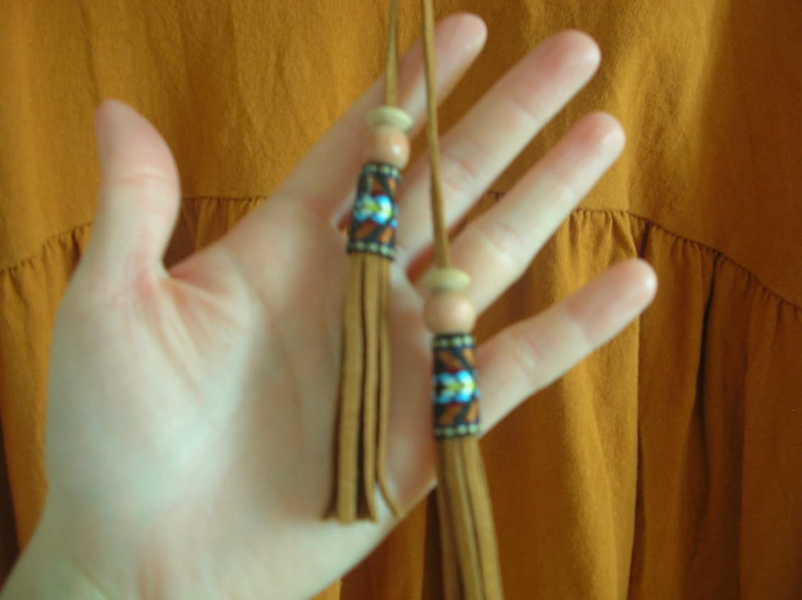 보헤미안 무드 긴팔 티셔츠 상품이미지2