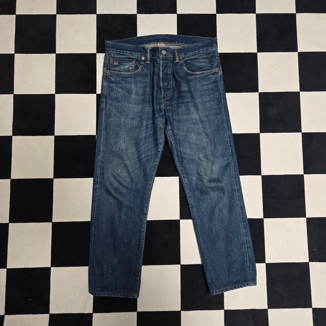 32x28 RRL 더블알엘 슬림핏 재팬 셀비지 데님 상품이미지1