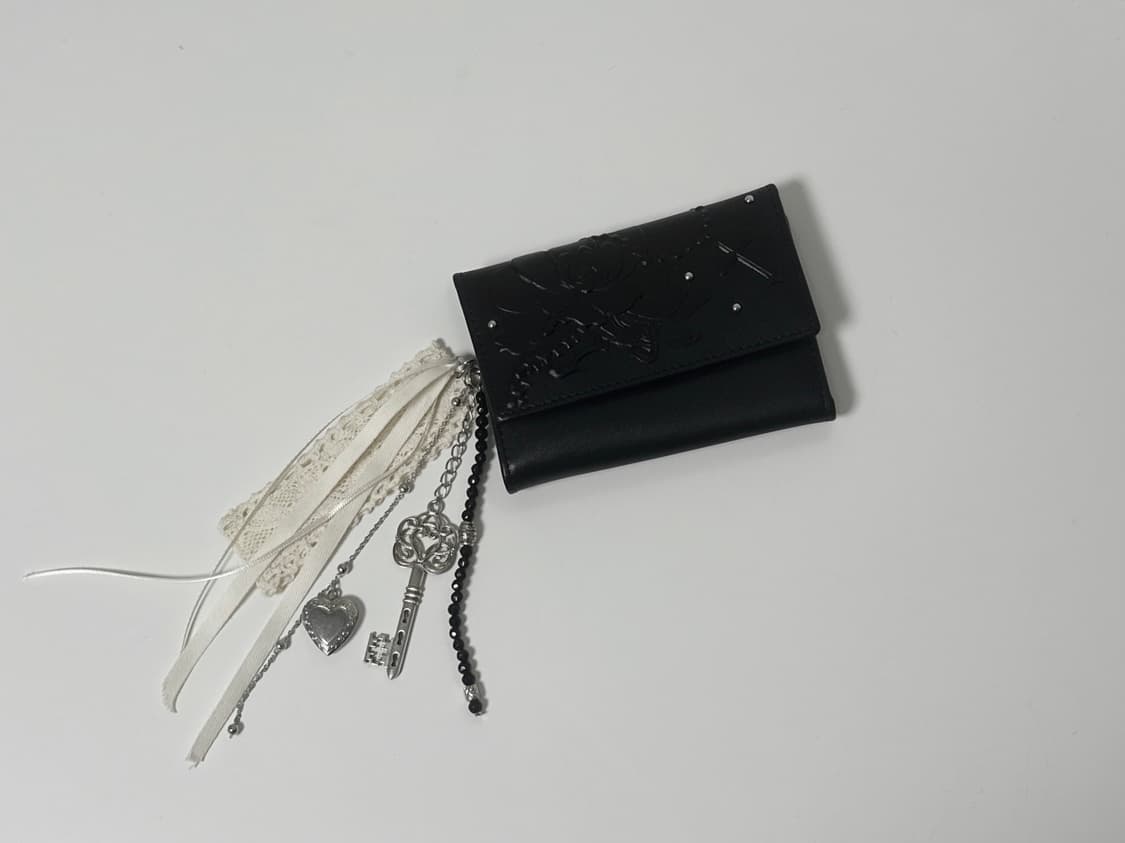 러프넥 Obsidia Keyring Wallet Black 상품이미지2
