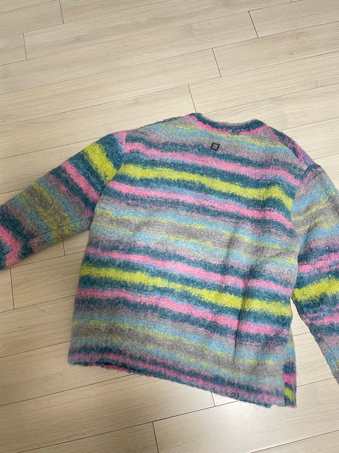 우영미 스트라이프 니트 48(100-105) 상품이미지1