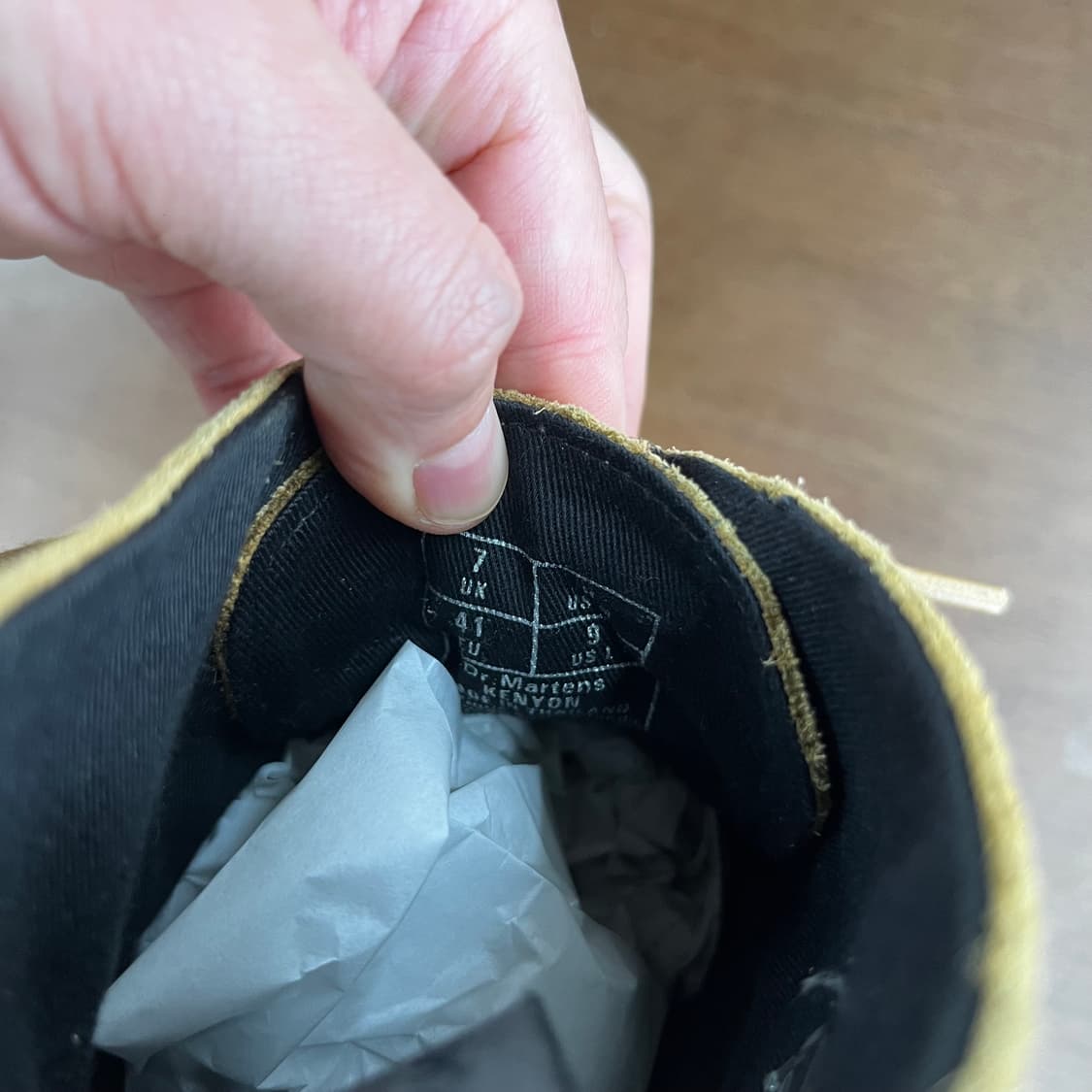 닥터마틴 스웨이드 처카부츠 Uk7 상품이미지4