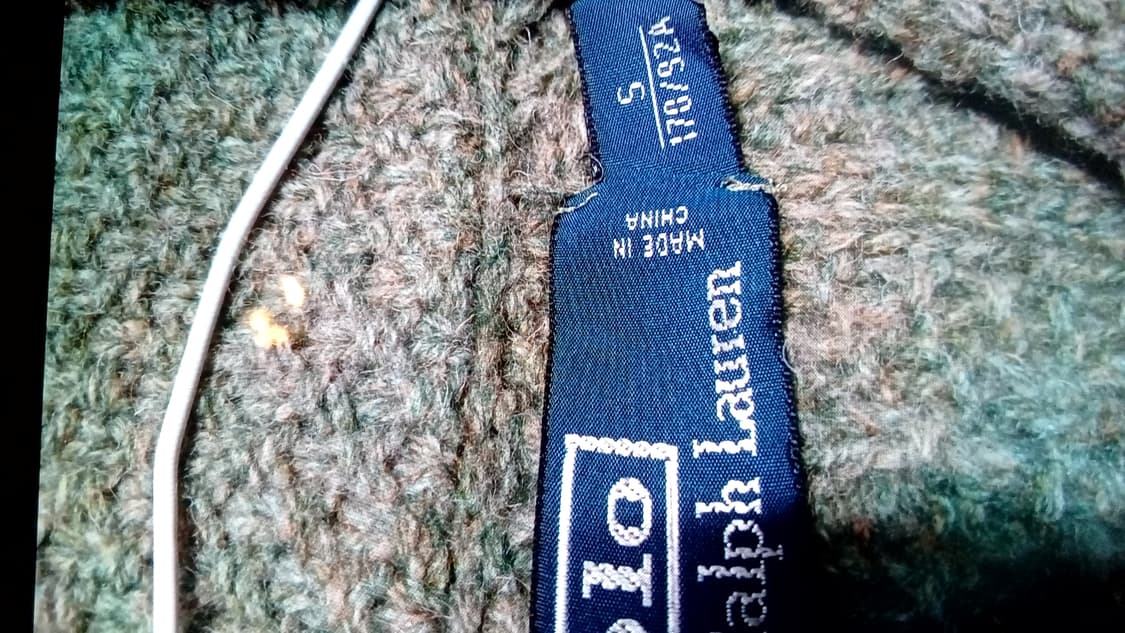 폴로 랄프로렌 솔 거다간 케이블 니트 상품이미지5