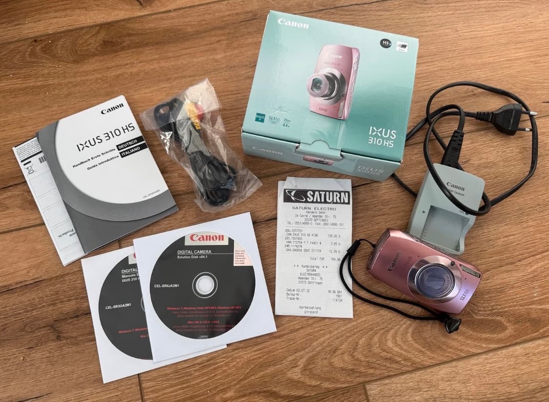 캐논 익서스 310 CANON IXUS 310 빈티지 디지털카메라 디카 상품이미지5