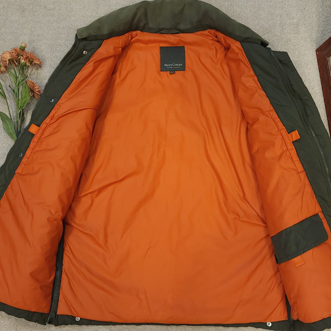 90s 헨리코튼 필드자켓 이탈리안 밀리터리 클래식 마운틴 파카 50 상품이미지2