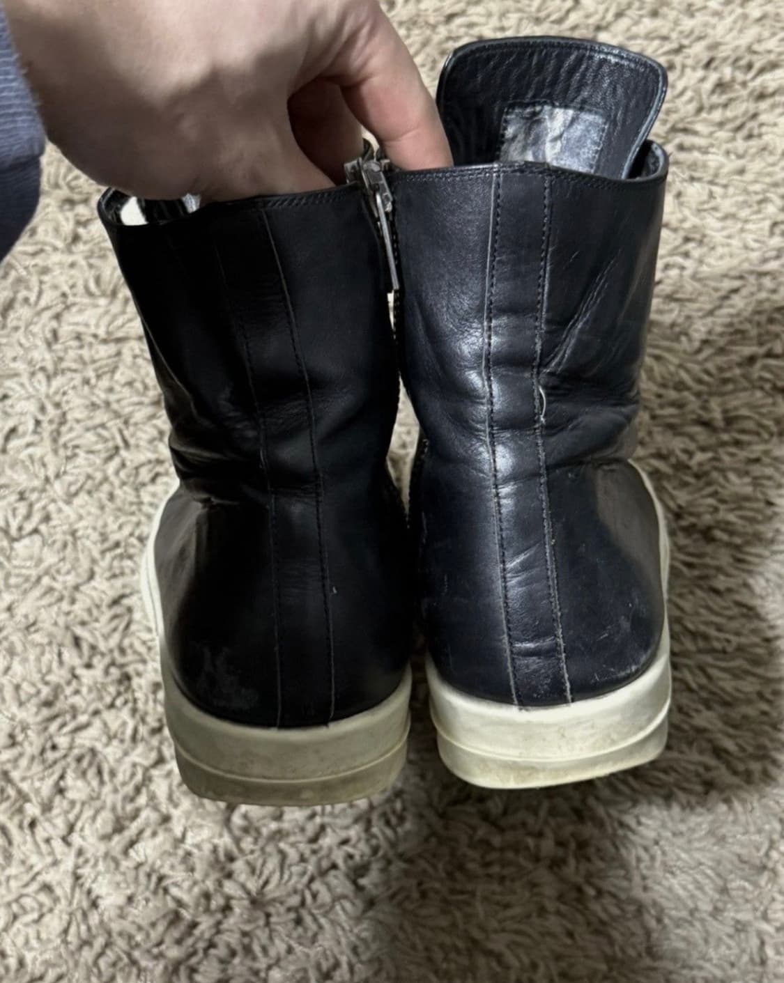 릭오웬스 라몬즈 하이 44 상품이미지2