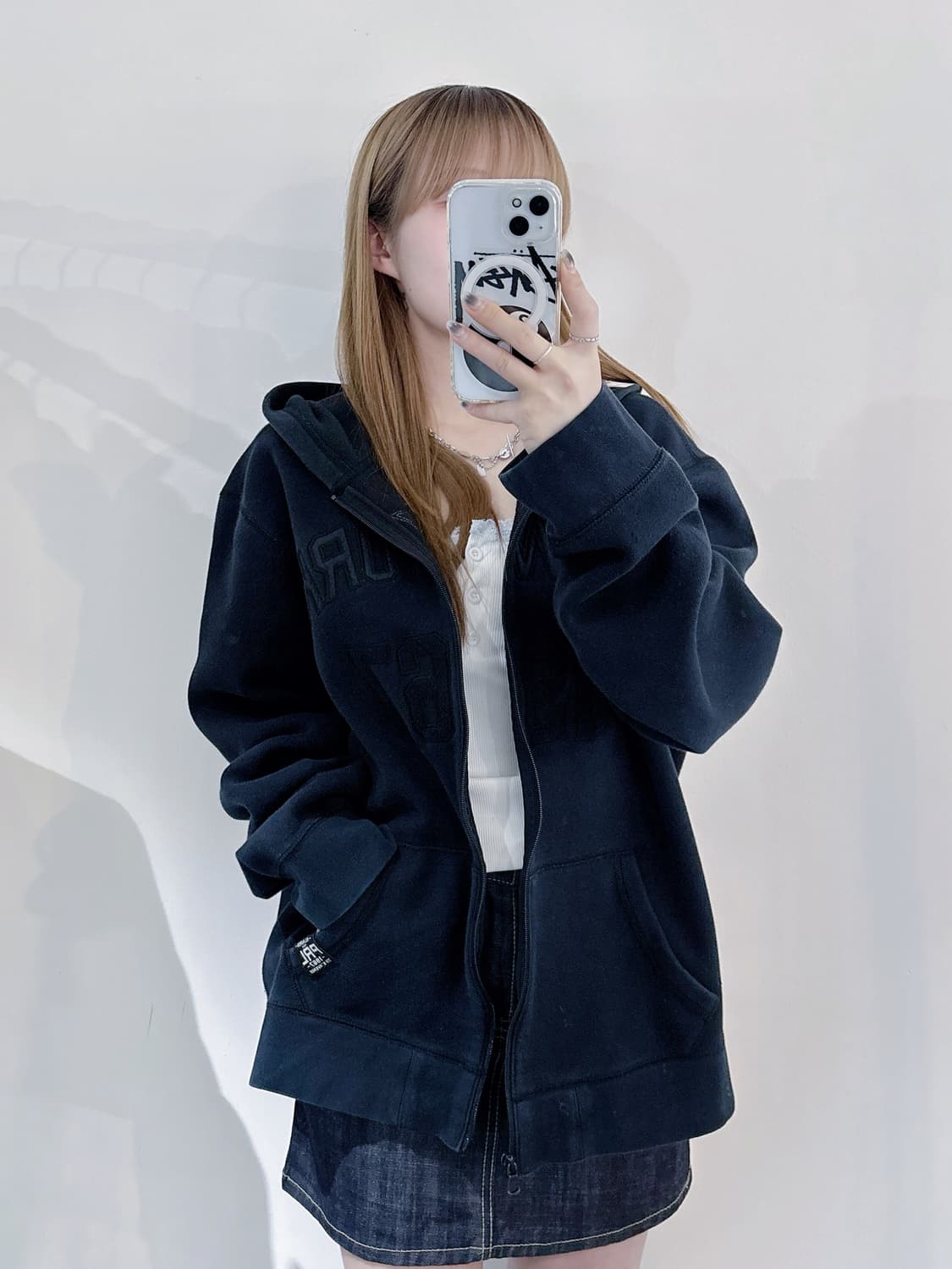 폴로랄프로렌 블랙 뉴욕 후드집업 상품이미지2