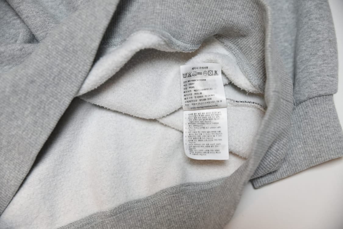 마크 곤잘레스 회색 맨투맨 M 상품이미지7